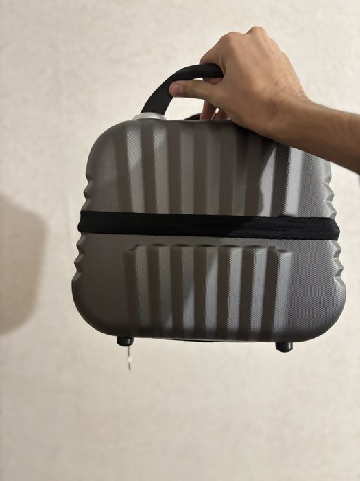 Куфар за грим сив