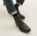 Ghete chelsea 44 plain toe Lavoratione Artigianale piele naturala moal