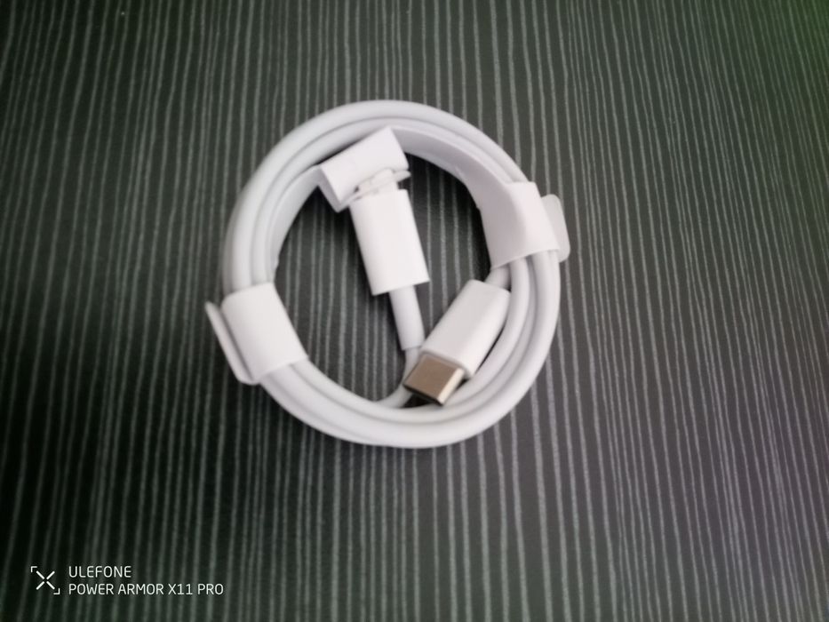 cablu incarcare telefon usb-c la usb-c 1m nou Apple Samsung Xiaomi etc