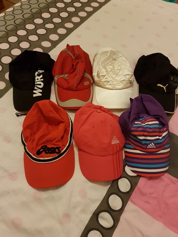 Шапки Adidas, Asics, Lotto, Puma, Reebok и др.