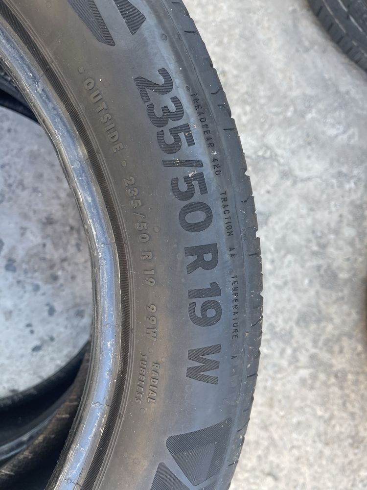 Летни гуми 2 бр. Continental и 2 бр. Hankook