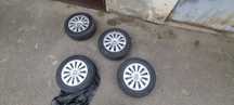 Cauciucuri de iarnă pe 15 cu jante de tablă Volkswagen