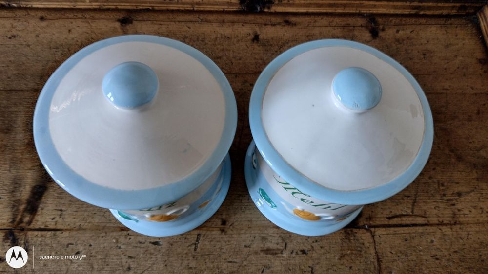 2 буркана за подправки брашно и сол. Вместимост 850 мл