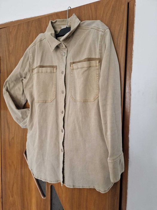 Overshirt dama crem