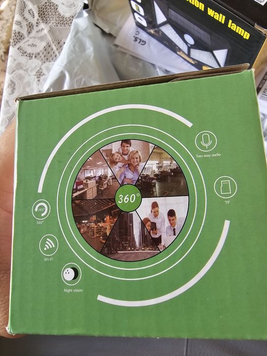 Camera wi fi 360 grade