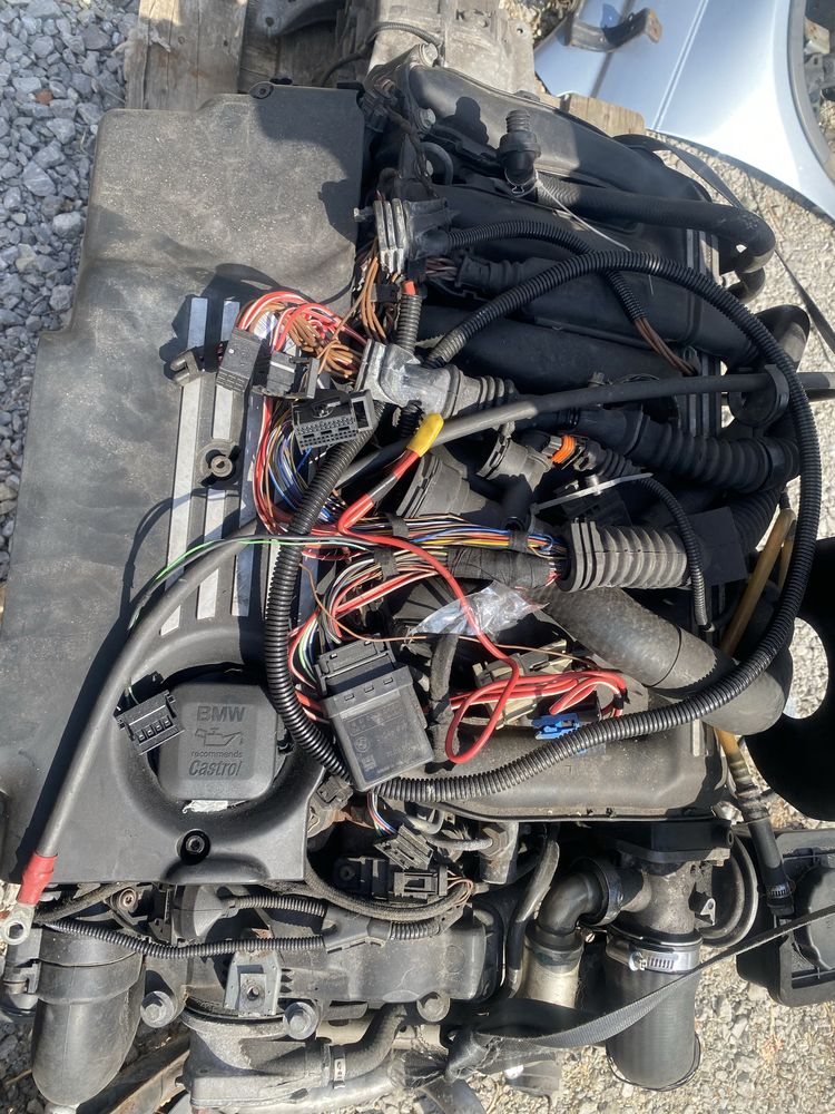 Напълно оборудван двигател BMW E46 3.0d M57 с ръчна скоростна кутия