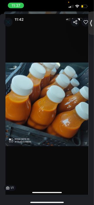 Продам облепиховый сок