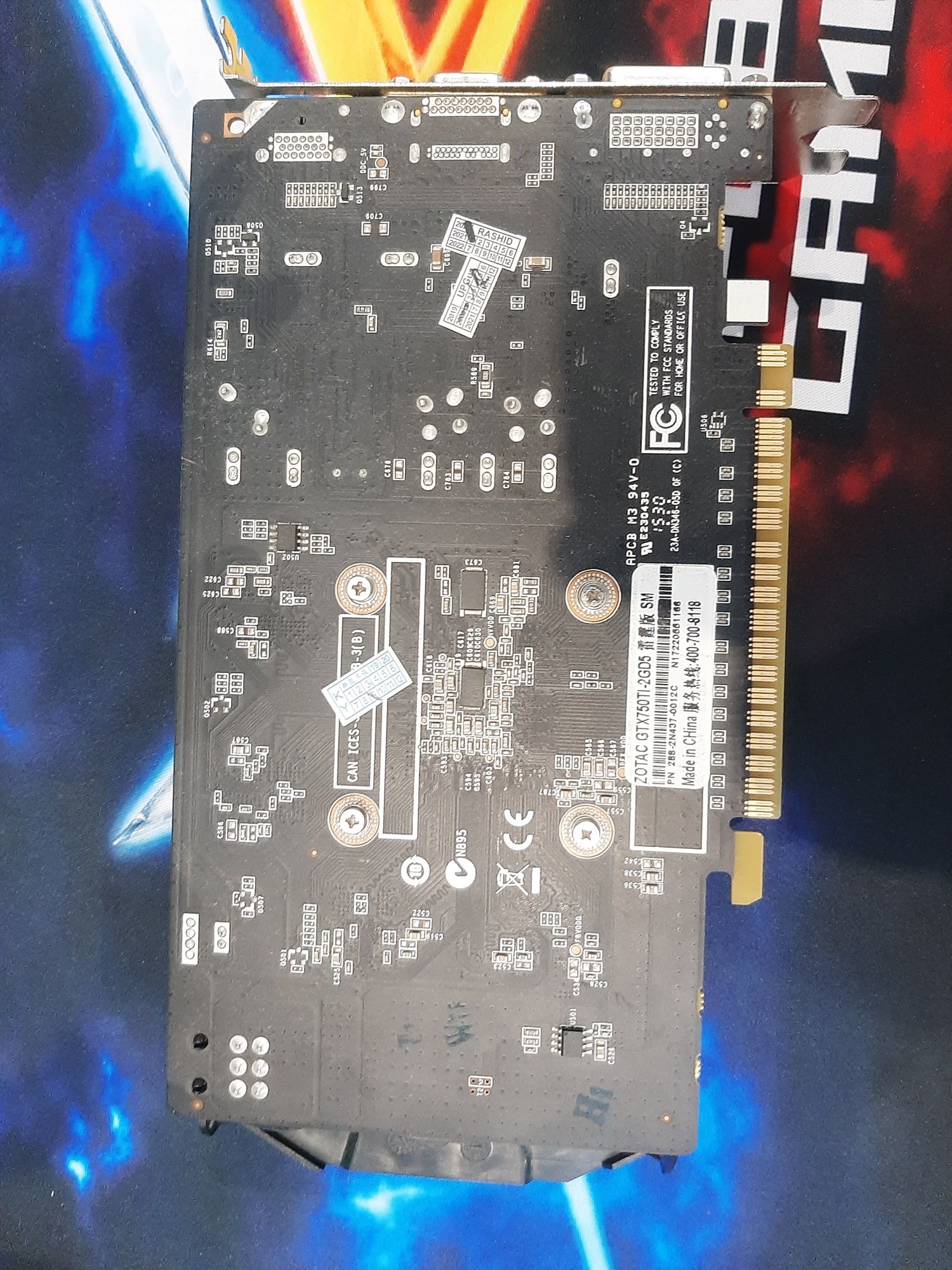 Видеокарта GTX750ti