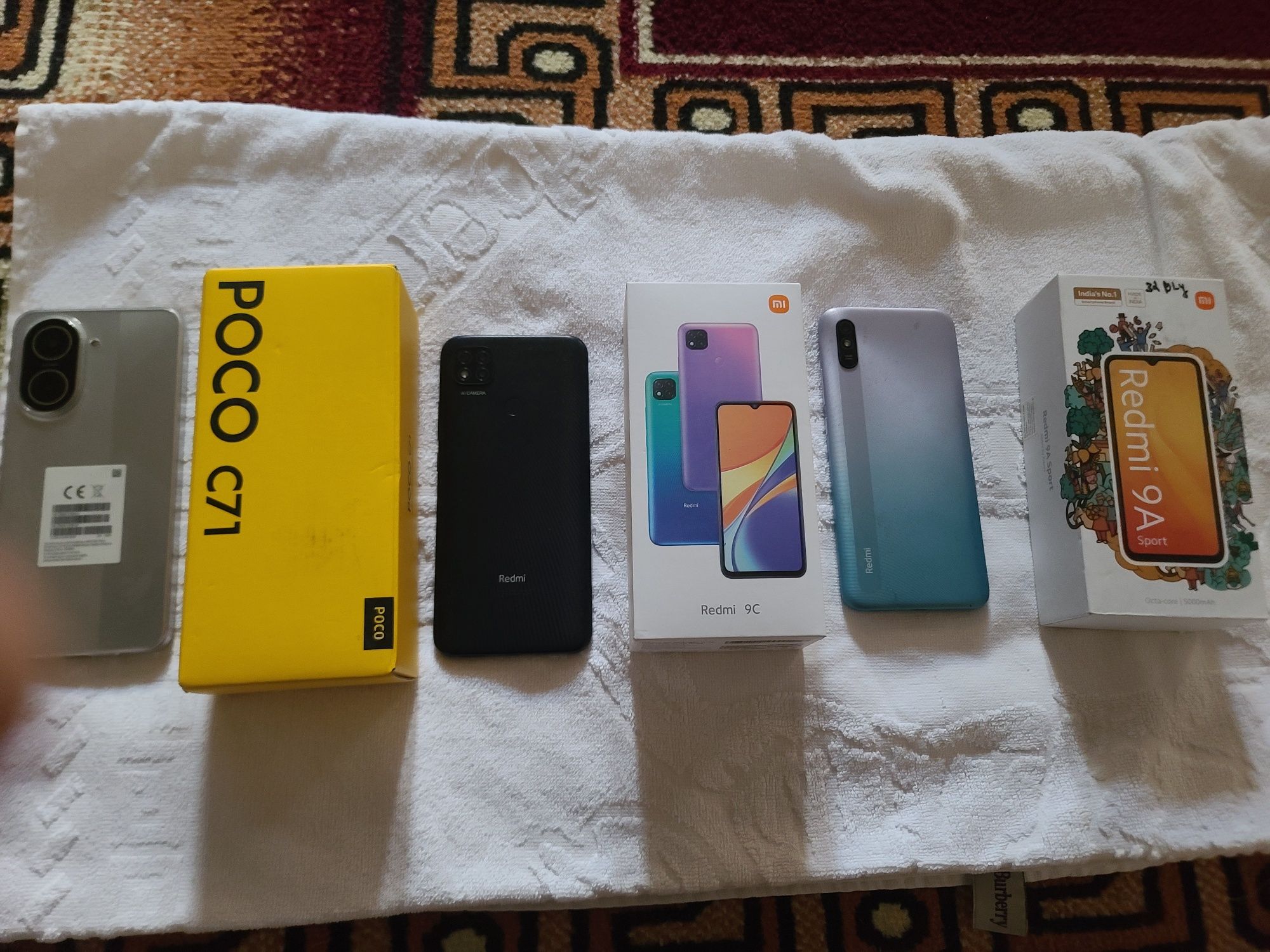 Pocco c7 64гб redmi 9c 64гб redmi A9 32гб