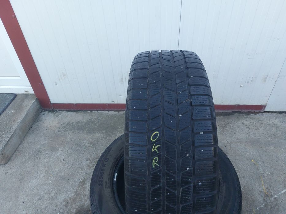 135 lei bucata! Doua anvelope M+S/IARNA 235 55 18 Continental! 7 mm