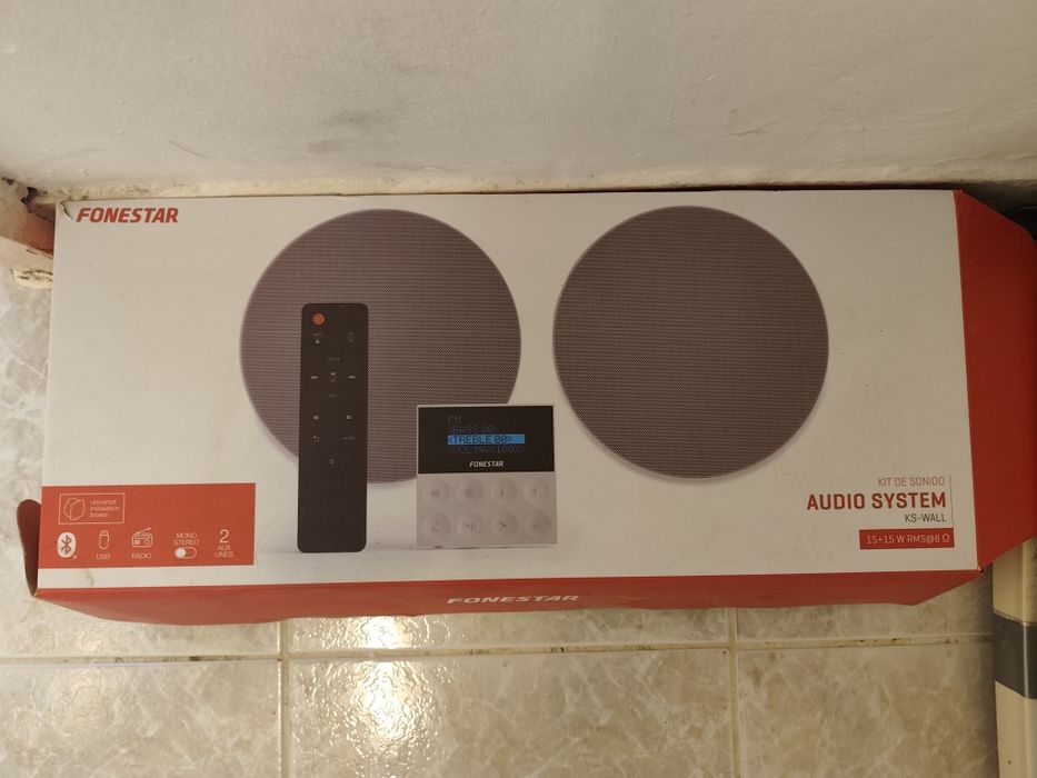 Sistem audio tavan Fonestar KS-WALL 15+15W