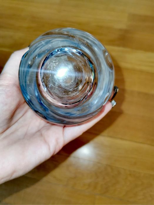 Ваза кристална STUART Crystal AURA VASE от JASPER CONRAN 20см височина