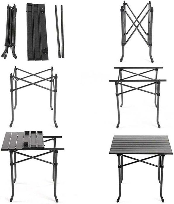Masa pliabila pentru picnic din aluminiu