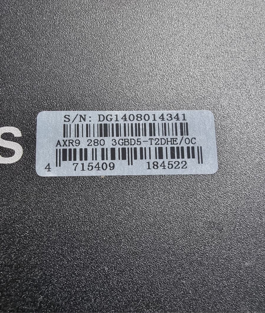 Видеокарта R9 280 series 3GB