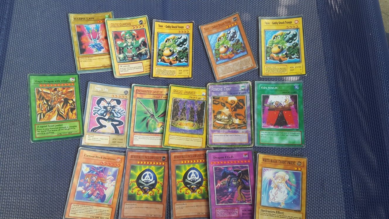 Colectie carti Yu Gi Oh trading cards