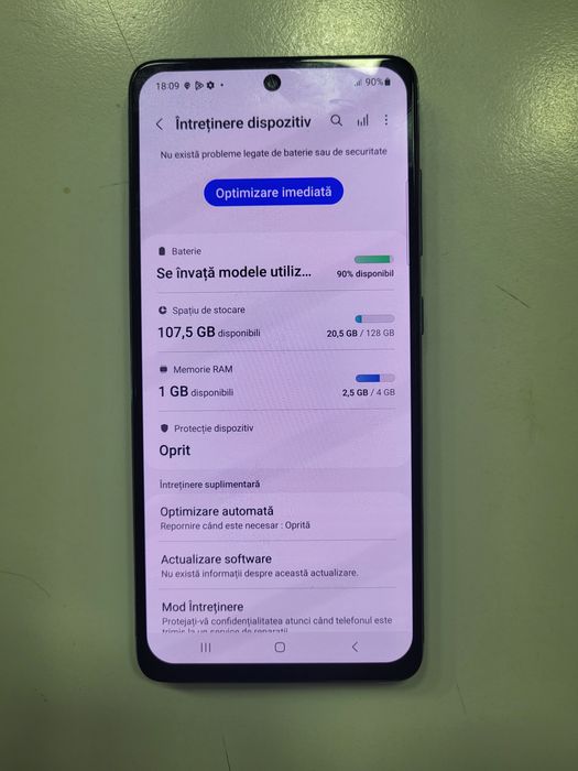Samsung A51 poze reale functioneaza impecabil