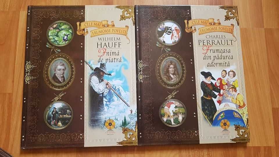 Povesti  EDITIE DE COLECTIE NOUA ,cartonata (12 volume, cu CD)+bonus