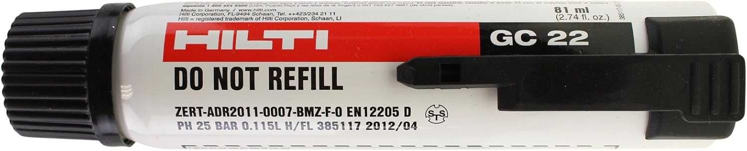 HILTI GC 22 флакон с газ 81ML