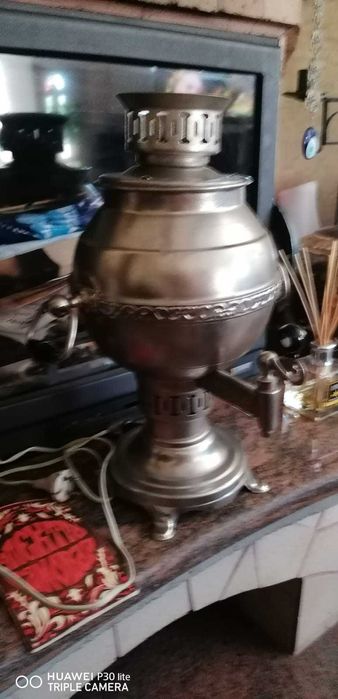 Samovar electric+cablu, capacitatea 3 l, made in URSS, nou