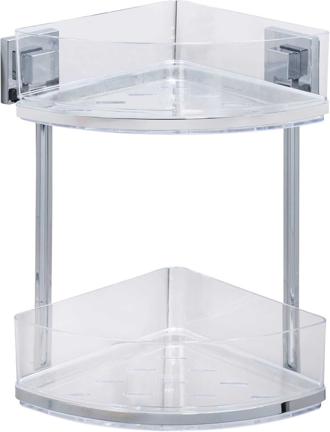 Raft de baie Quadro, Vacuum-Loc, 2 nivele |WNK 198209 Transparent