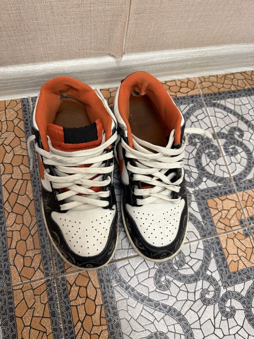 Кроссовки Nike, оранжевые