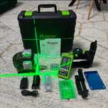 Nivela Laser Huepar 4D S04CG + Receptor LR5RG NOU