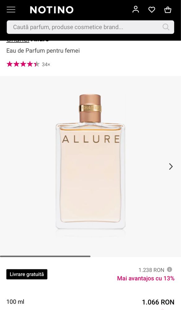 Parfum Chanel Allure