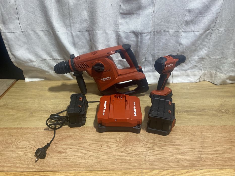 Hilti te 30 nuron + sf 4 bat 12 amp + 8