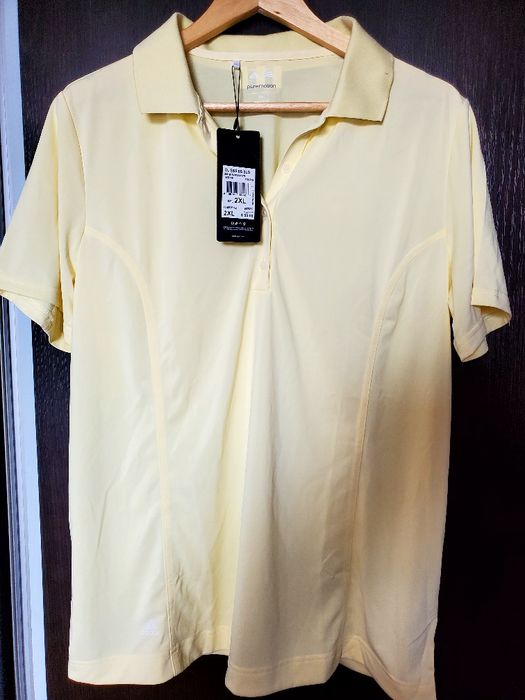 Tricou Adidas polo, 2XL cu eticheta