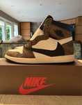 Jordan 1 Retro High Travis Scott Cactus Jack Nike  Adidasi