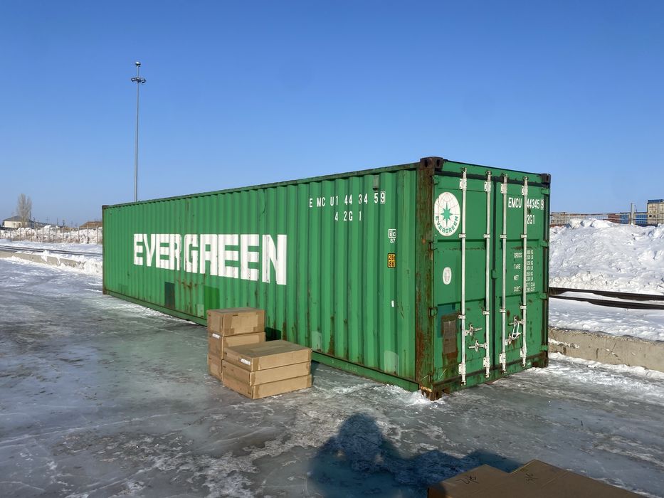 КОНТЕЙНЕРА 40 футовые ЖД(СТАНДАРТ) 2,6 GP Идеальном Состоянии КАРАГАНД