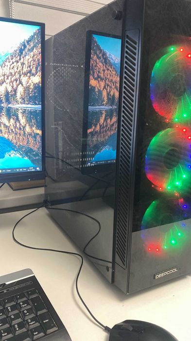 Игровой ПК с монитором