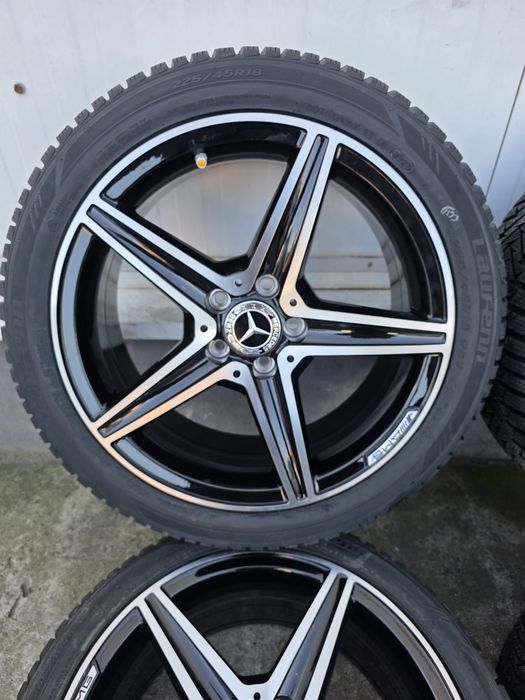 Roti noi de iarna Mercedes C-class R18 in doua latimi DOT2025