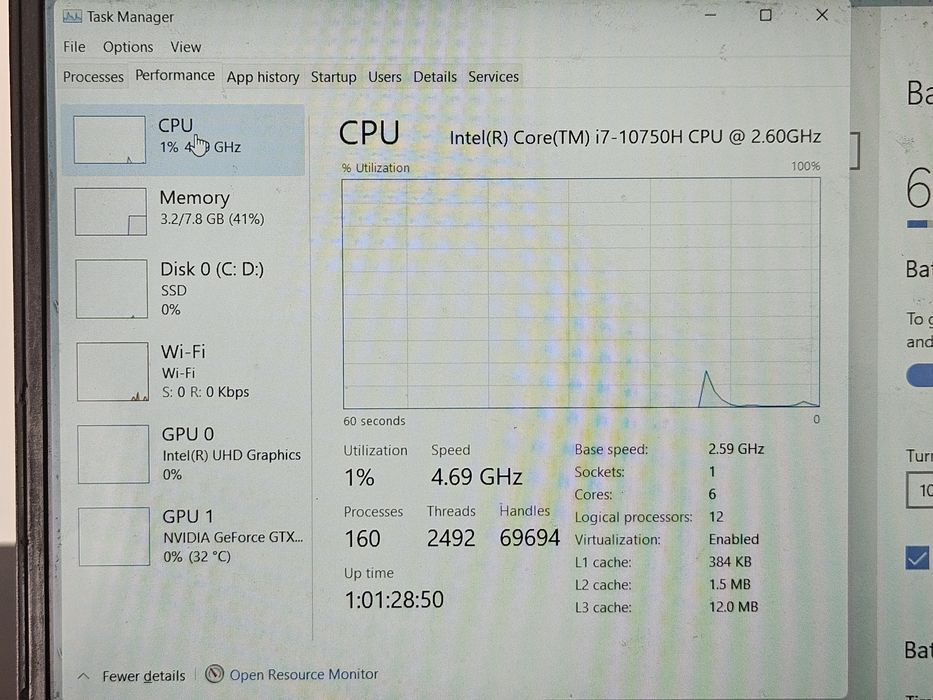 MSI i7 8/512 gaming laptop