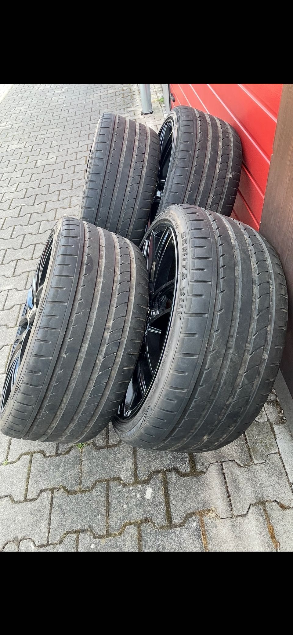 За PORSCHE CAYENNE 22 Zoll Джанти с 295 30 ZR 22 Гуми ДОТ 7/2023 г.
