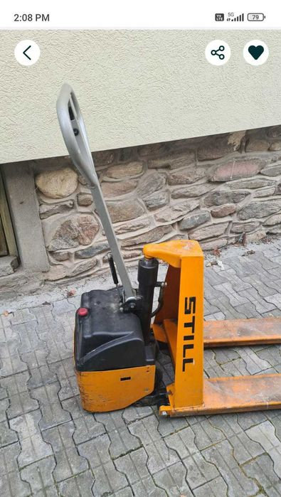 Liza electrica, transpalet electric Still