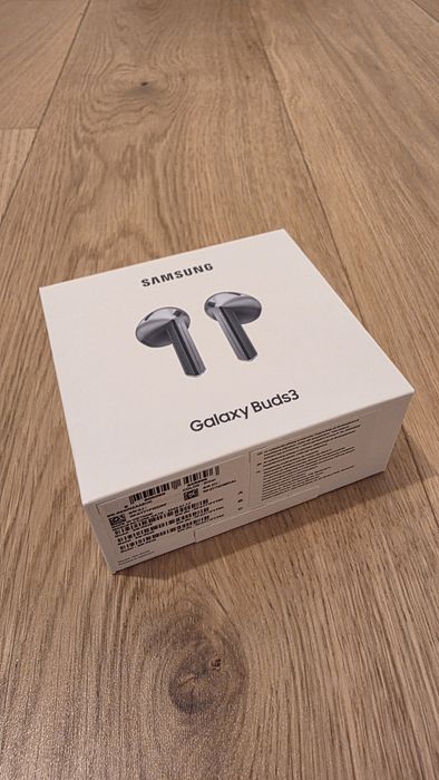 Vând casti Samsung Galaxy Buds3 silver original utilizat 1 luna rar