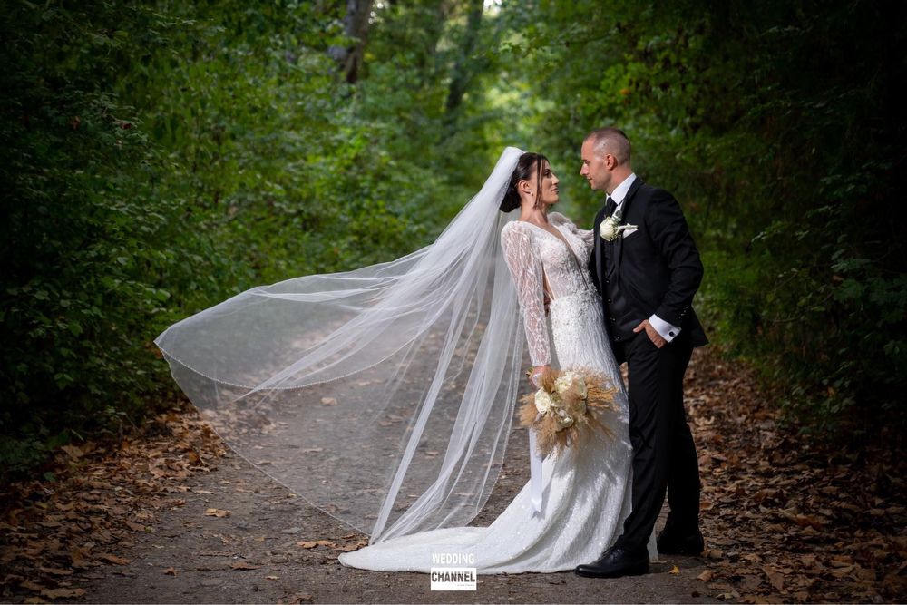 Rochie mireasa cu trena