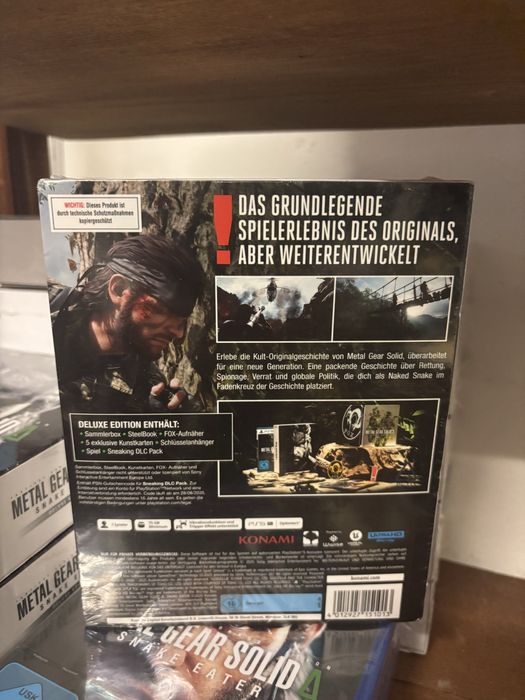 Joc PS5 Metal Gear Solid Delta Snake Eater Deluxe Edition Nou