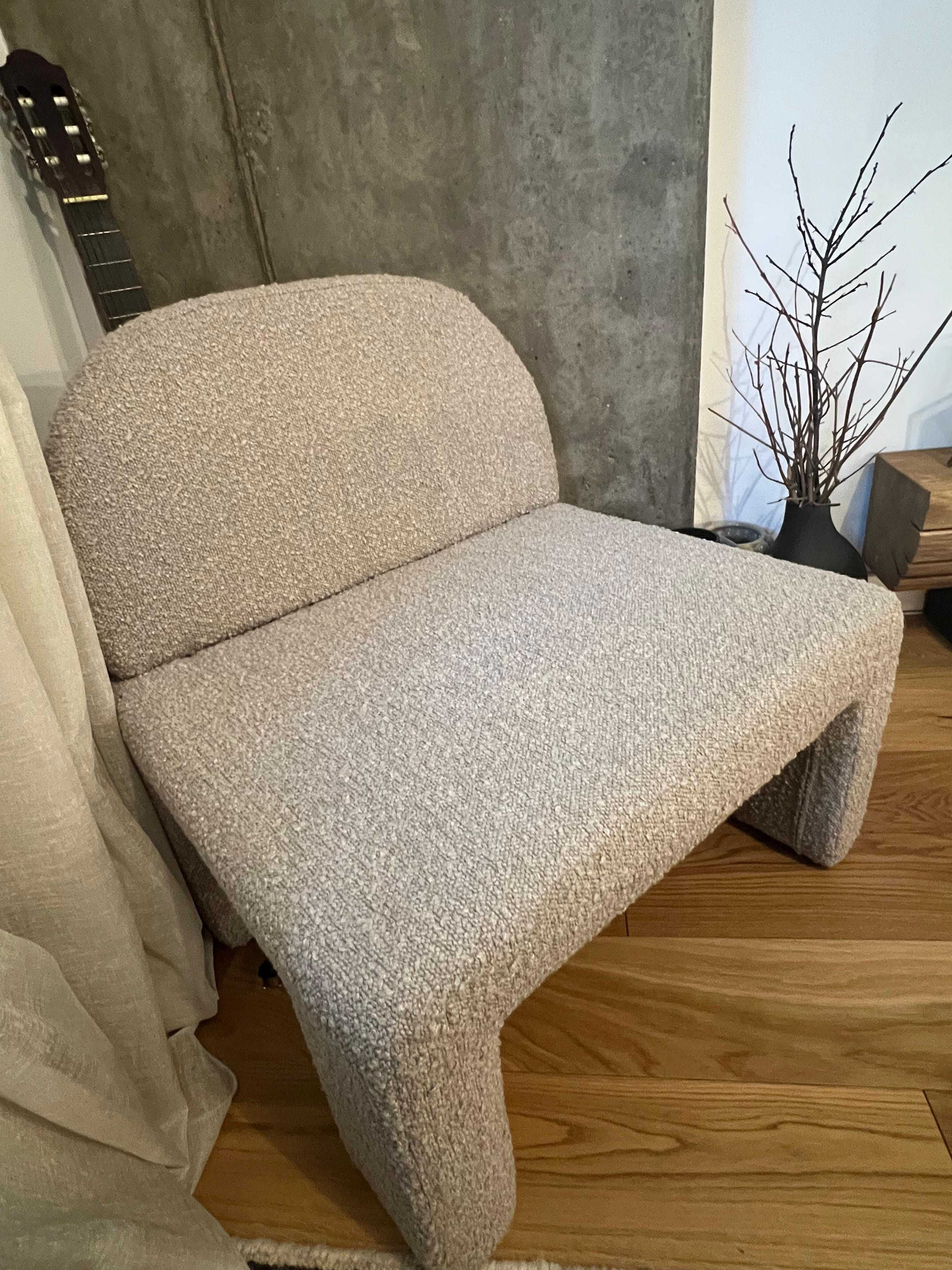 Fotoliu bej boucle H&M