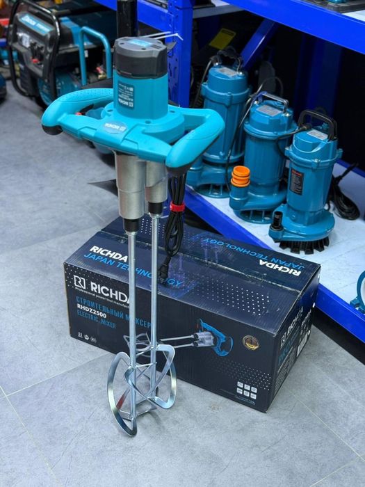 Строительный Миксер двойной профессиональный