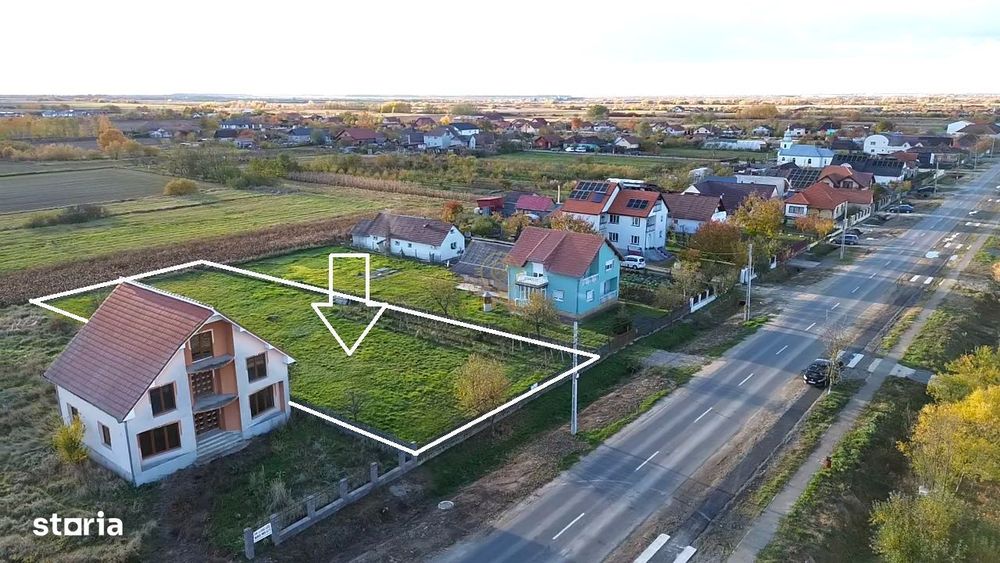 !NOU!Teren Intravilan 5km> Satu Mare/Strada Principala