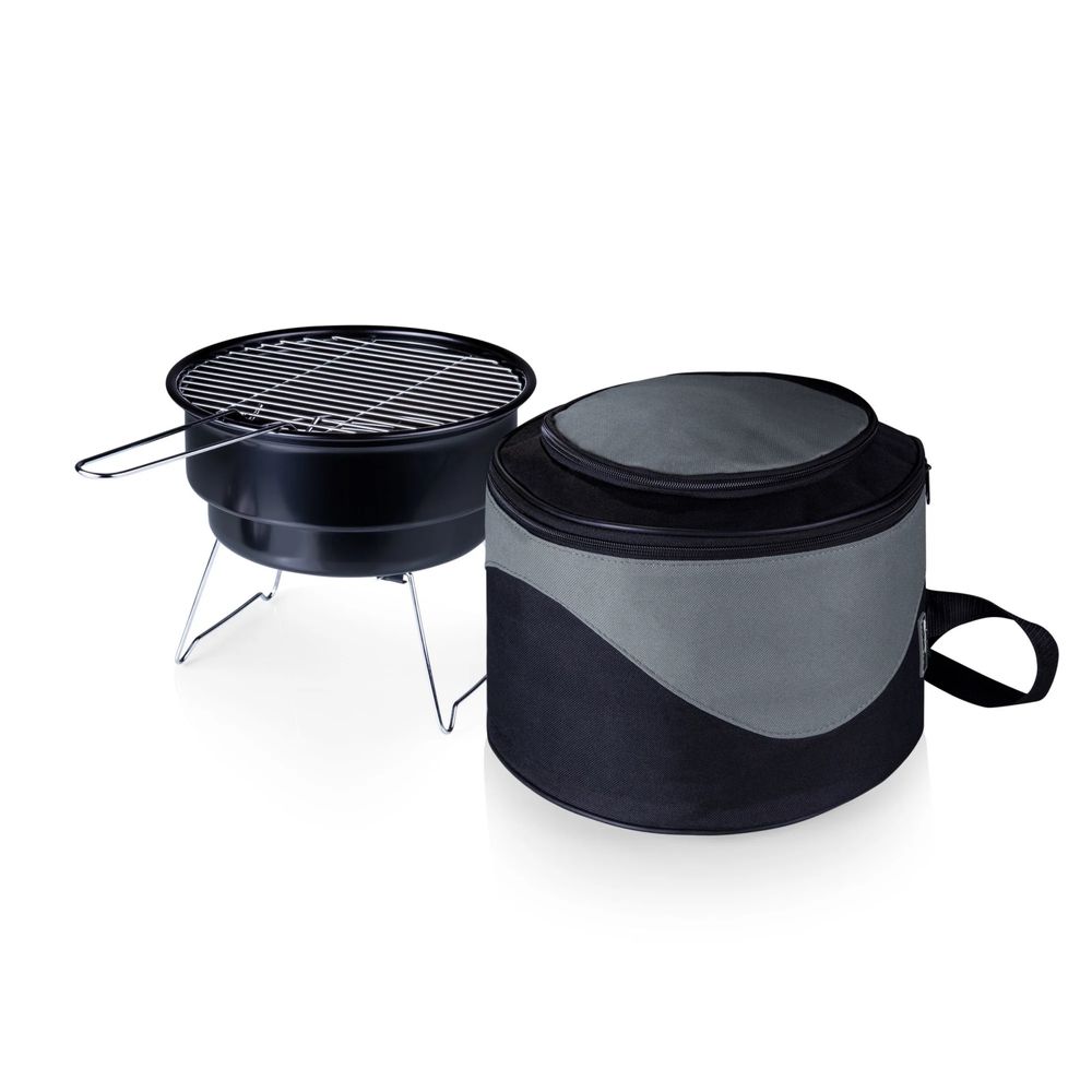 Barbeque grill & cooler bag