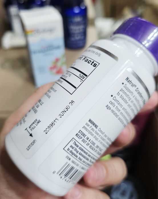 ДОСТАВКИ НЕТ Natrol экстракт клюквы 400мг на каждую капсулу 30шт