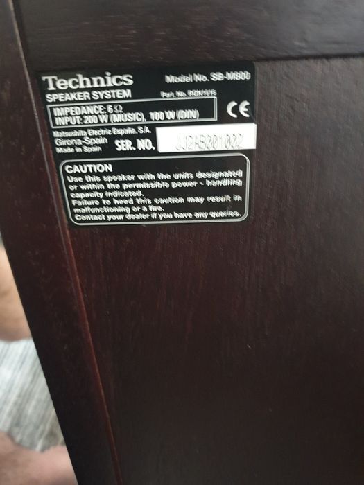 Boxe Technics,coloane,SB M800 .impecabile
