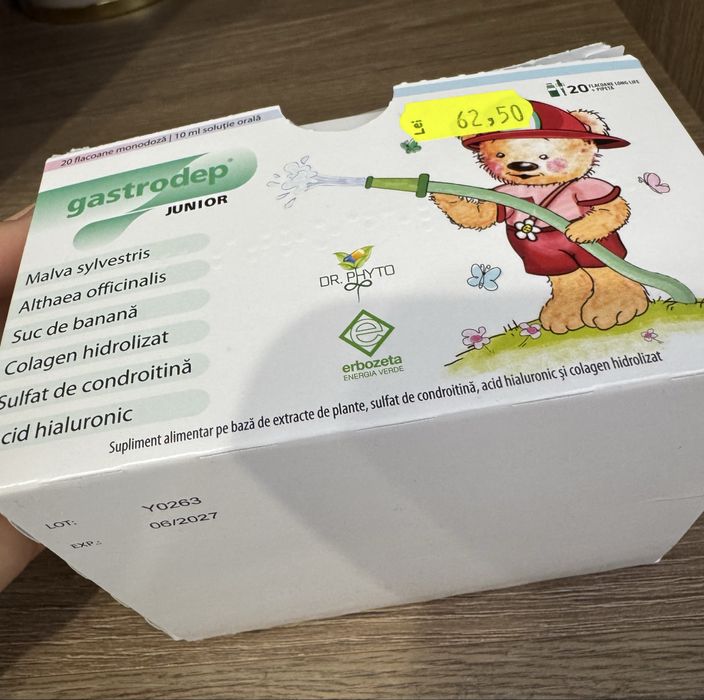 Gastrodep junior 15 flacoane sigilate