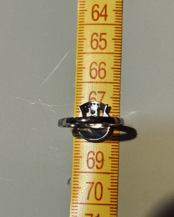 Set din argint cu zirconiu SI email