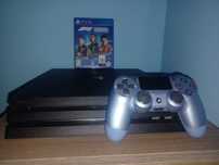 PS4 PRO cu SSD 500GB SAMSUNG+Controller+F1 2021+1 lună PS PLUS