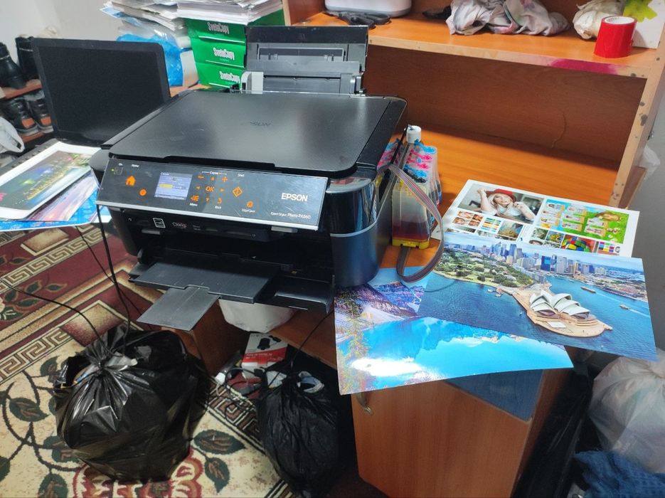 Epson px 660 kopiya-skanerli 6ta rangli tezkor fotoprinter 2mingta pra