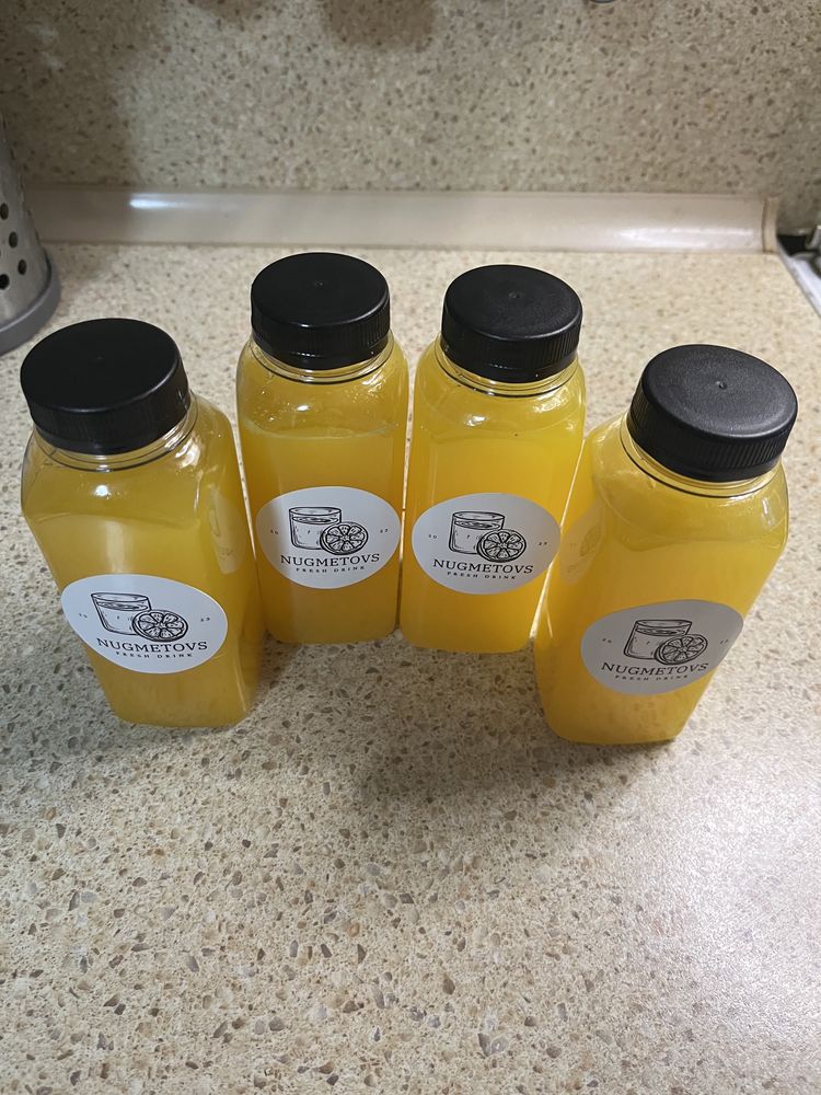Свежевыжатый апельсиновый сок на заказ